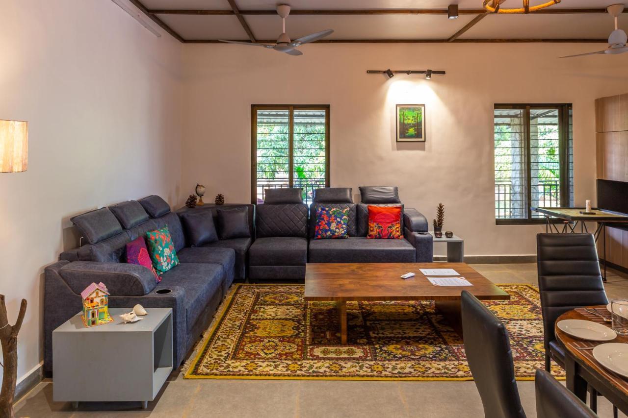 Saffronstays Apricus Farm, Karjat Buitenkant foto