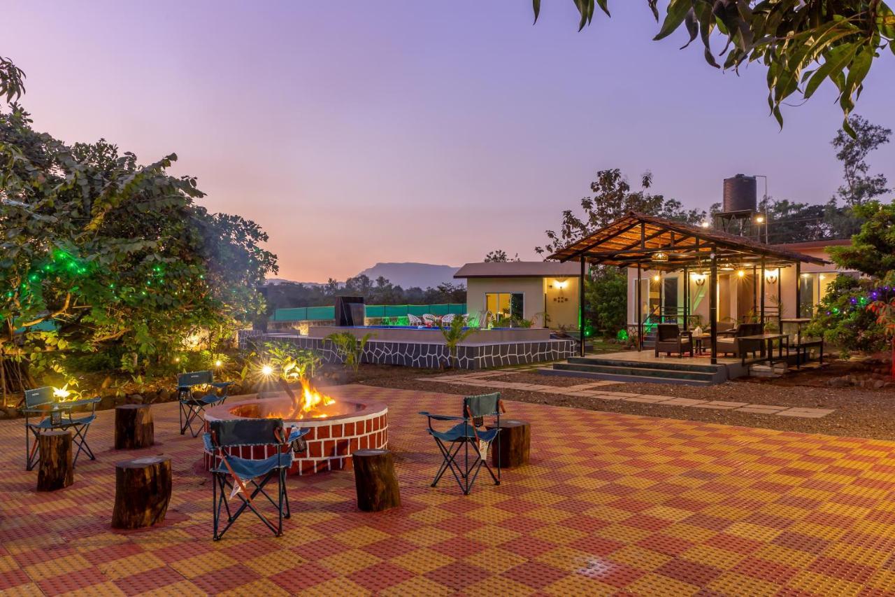 Saffronstays Apricus Farm, Karjat Buitenkant foto