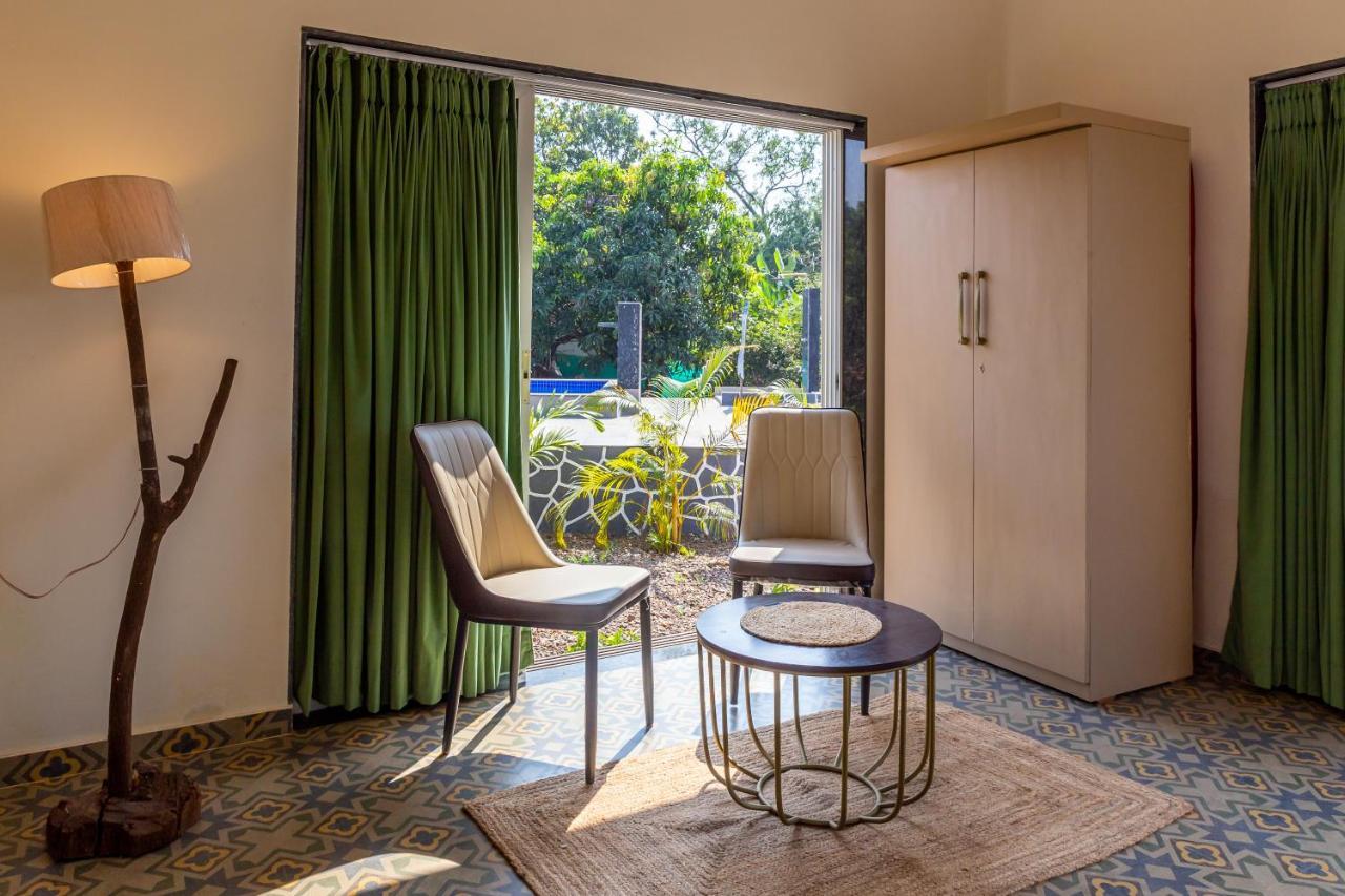 Saffronstays Apricus Farm, Karjat Buitenkant foto